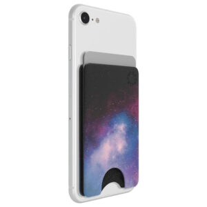PopSockets Cartera oficial Popwallet adhesivo Blue Galaxy