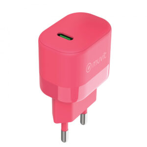 Cargador de Pared Muvit for Change Tipo C PD 25W Magenta