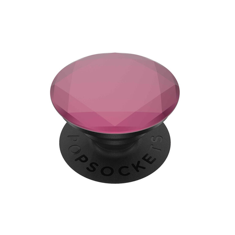 PopSockets Soporte Adhesivo Metalic Diamond Plum Berry