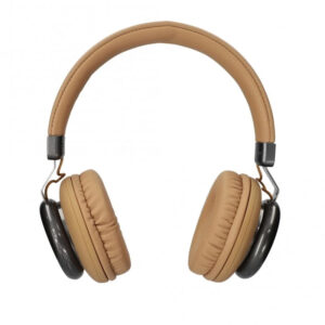 Auriculares Ksix Retro 2 Inalámbricos Marrón