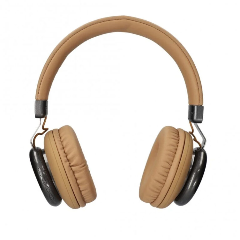 Auriculares Ksix Retro 2 Inalámbricos Marrón