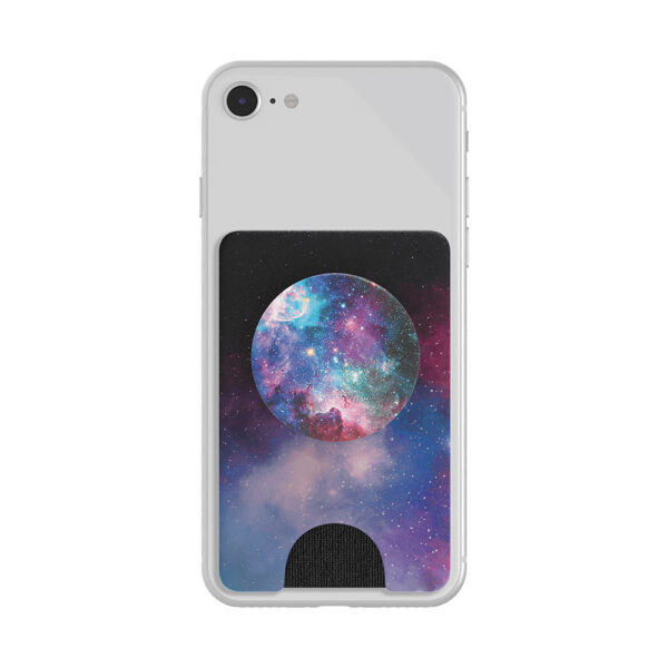 PopSockets Cartera oficial Popwallet adhesivo Blue Galaxy - Imagen 5