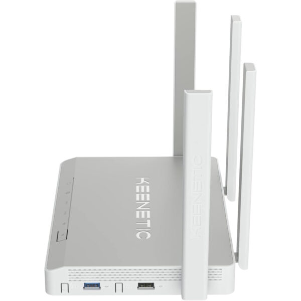 Router Keenetic Hero KN-1011-01EN Blanco/Gris Wifi 6 en Malla de Banda Dual - Imagen 3