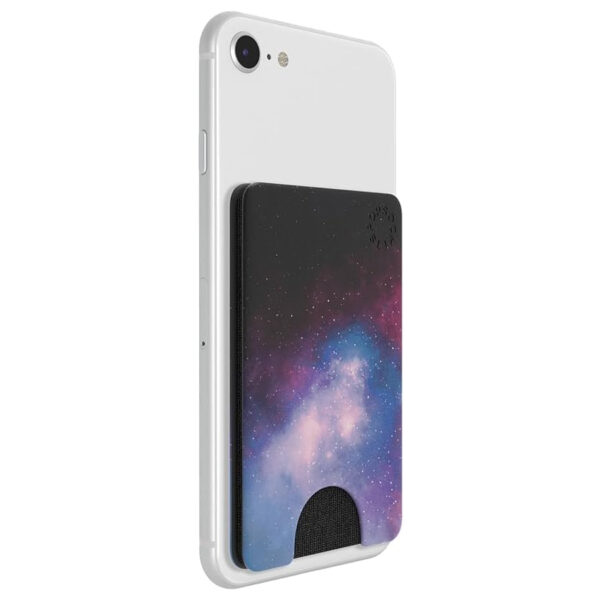 PopSockets Cartera oficial Popwallet adhesivo Blue Galaxy - Imagen 3