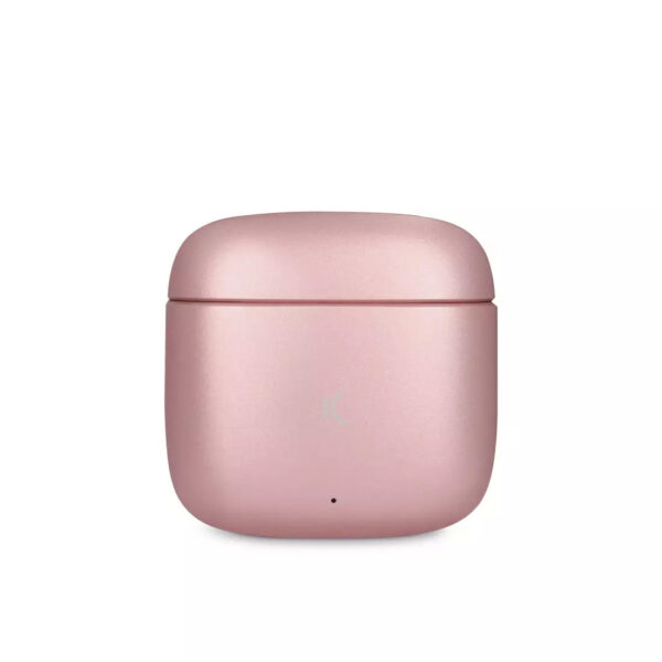 Auriculares Ksix Spark Inalámbricos estuche metálico rosa - Imagen 3