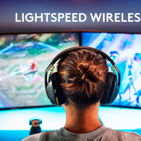 Logitech G435 LIGHTSPEED Auriculares Gaming Inalámbricos Negros - Imagen 2