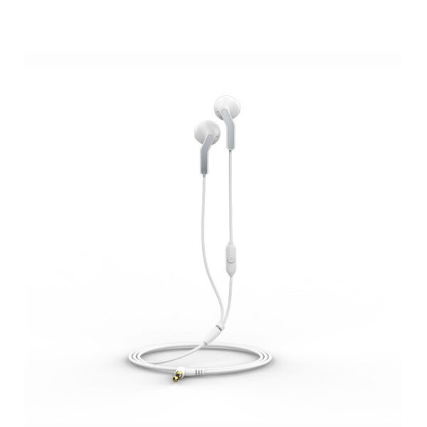 Auriculares estéreo Muvit for Change E56 3.5mm Blanco - Imagen 5