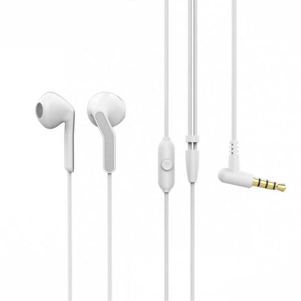 Auriculares estéreo Muvit for Change E56 3.5mm Blanco - Imagen 6