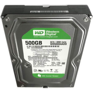 Disco Duro Western Digital Green WD5000AADS 500GB 7200RPM SATA II 3.5" Usado