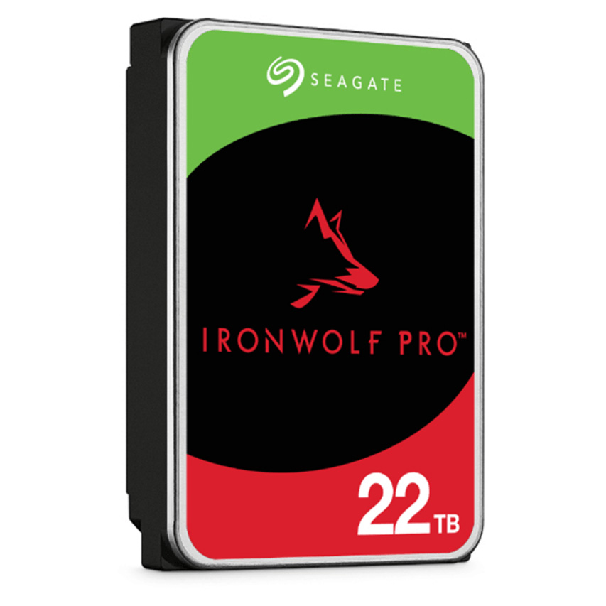 Disco Duro Seagate IRONWOLF PRO NAS 22TB 7200RPM 3,5" SATA III 6 Gb/s