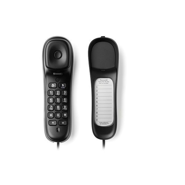 Teléfono fijo Motorola CT50 estilo Góndola Indicador Visual De Llamada negro - Imagen 2
