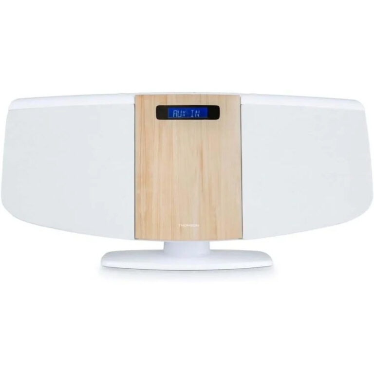 Minicadena Thomson MIC401BT Bluetooth 60 W con Radio CD/MP3/USB Blanca