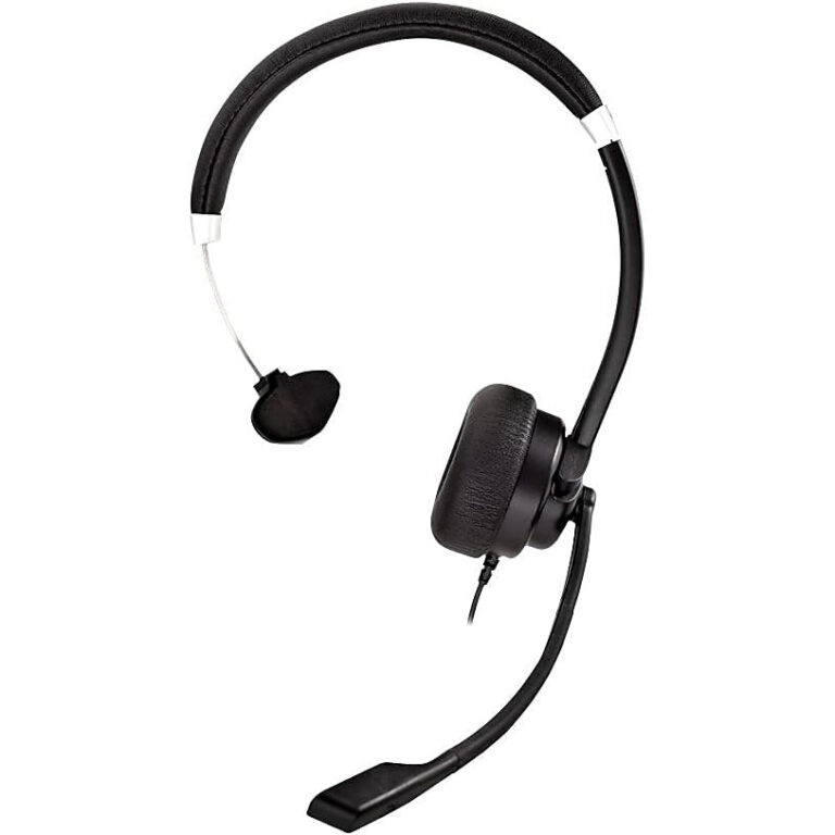 Auricular Deluxe V7 HU411 Mono USB con micrófono