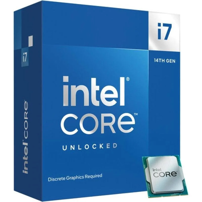 Procesador Intel Core i7-14700KF 3.4/5.6GHz Box Usado