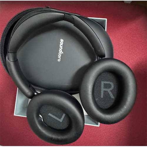 Auriculares Inalámbricos Soundcore Space Q45 con Micrófono Negros *Descosido*