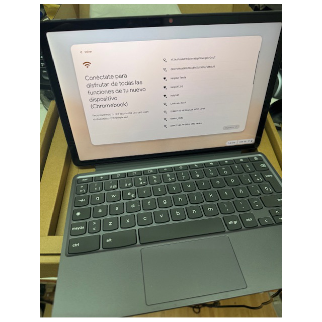 Portátil Lenovo Chromebook Duet 11 Gen 9 11" WUXGA Táctil + Lápiz Gris Usado *