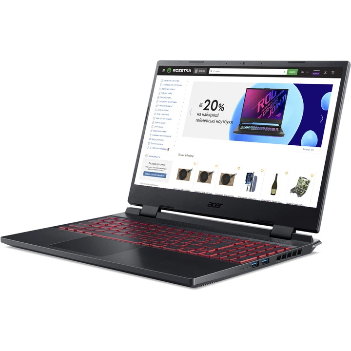 Portátil Acer Nitro 5 AN515-46 Ryzen 7 6800H 16GB/512GB/RTX 3050 15,6" Usado * - Imagen 3