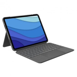 Funda Logitech Combo Touch con Teclado Gris para iPad Pro 11" (1º/2º/3º/4º Gen)