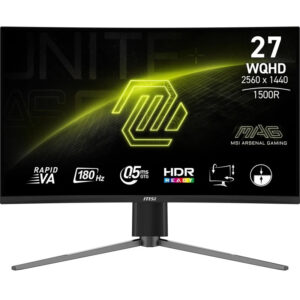 Monitor MSI MAG 27CQ6PF 27" LCD QuadHD 180Hz Freesync Curvo