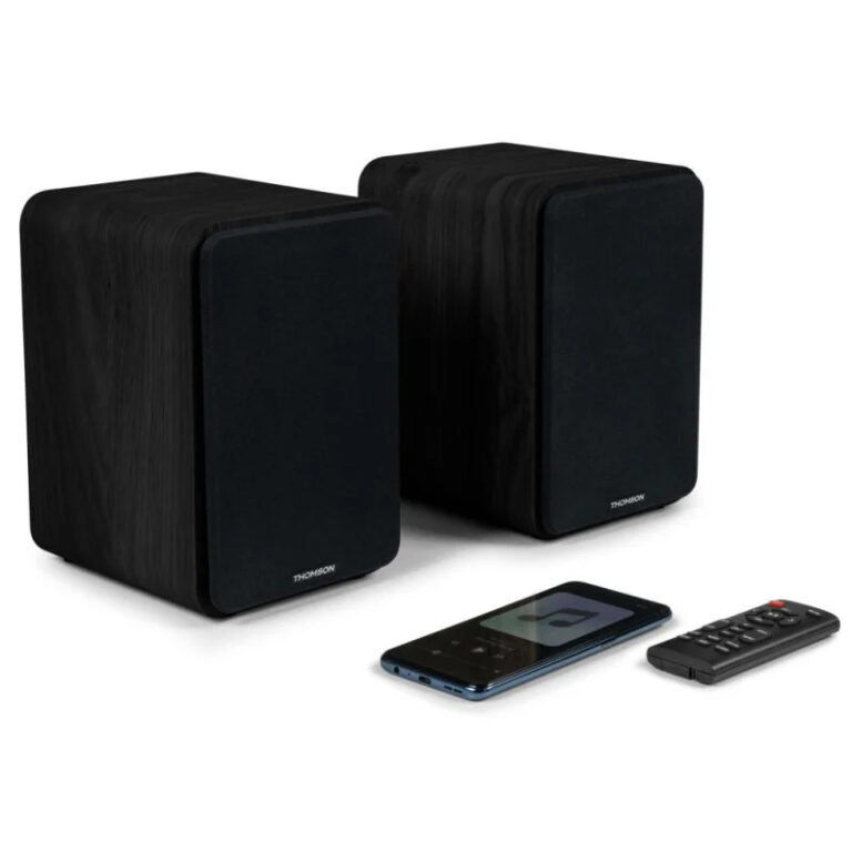 Altavoces Thomson WS600DUO Bluetooth 100W Negros (NUEVO)