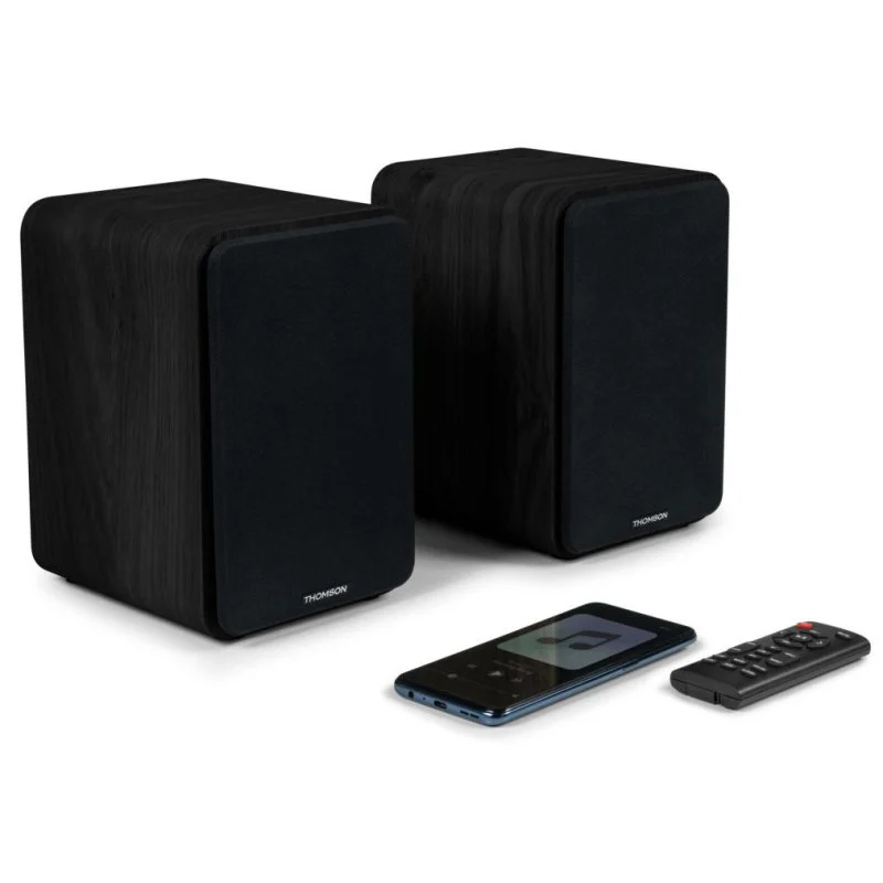 Altavoces Thomson WS600DUO Bluetooth 100W Negros Usados