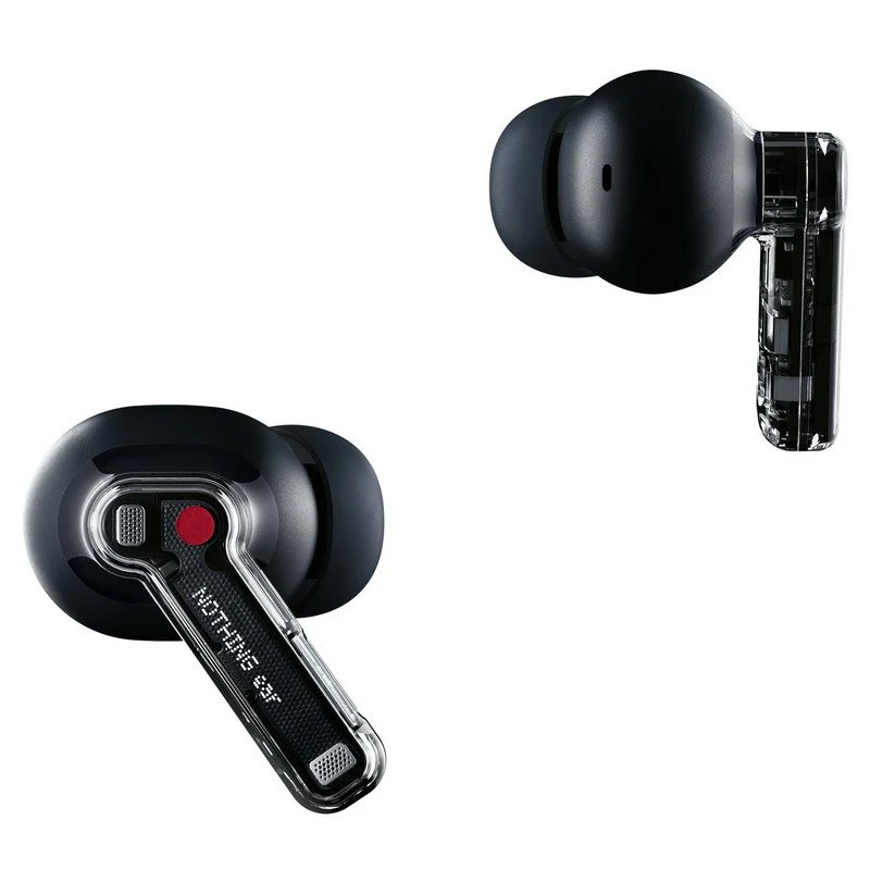 Auriculares Bluetooth Nothing Ear 2024 negros Usados - Imagen 4