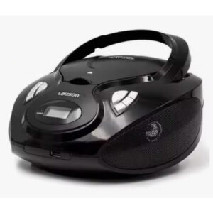 Lauson CP635 - Boombox con USB, Bluetooth y Radio FM Negro