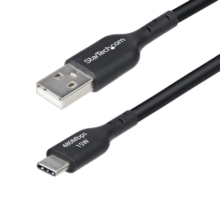 Cable Cargador Startech USB2AC4MBKE USB-A a USB-C de 4m **Sin emb.original**