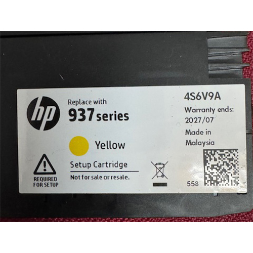 Pack de 4 cartuchos SETUP HP 937 CMYK - Imagen 5