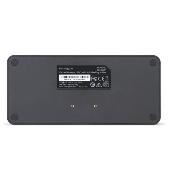Docking Station Kensington Universal SD4700P USB 3.0 USB-C K38240 Usado *Sin emb - Imagen 4