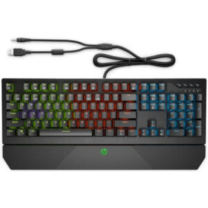 Teclado Gaming HP Pavilion 800 Mecánico RGB en español (ñ) Usado *Sin emb.orig.*