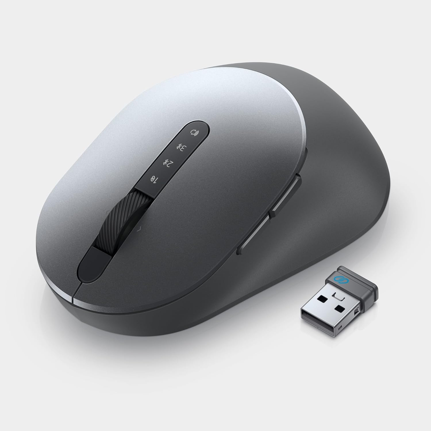 Ratón Inalámbrico Dell MS5320W para múltiples dispositivos Gris Usado - Imagen 3