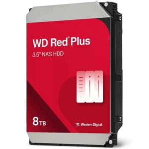 Disco Duro Western Digital Red Plus NAS 8TB 256MB SATA 3