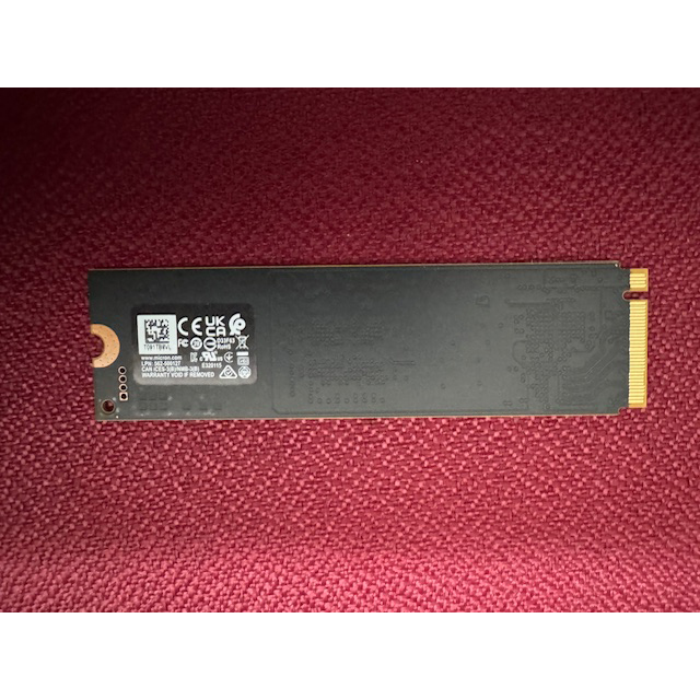 Unidad de estado solido SSD Micron 512GB 2500 M.2 NVMe 2280mm PCIe Gen4x4 - Imagen 3