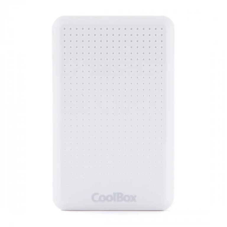 Carcasa Disco Duro CoolBox SlimChase M-2503 USB 3.0 Blanca