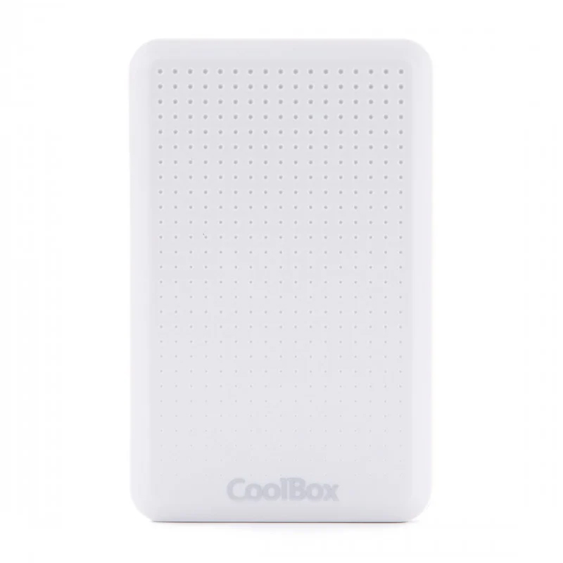 Carcasa Disco Duro CoolBox SlimChase M-2503 USB 3.0 Blanca