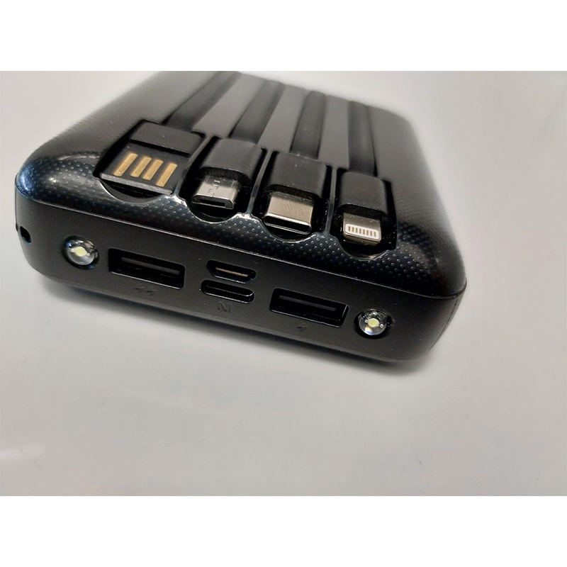 Power Bank Muvit 10000mAh con 2 USB-A + Micro USB + USB-C *Emb.dañado, nuevo* - Imagen 2