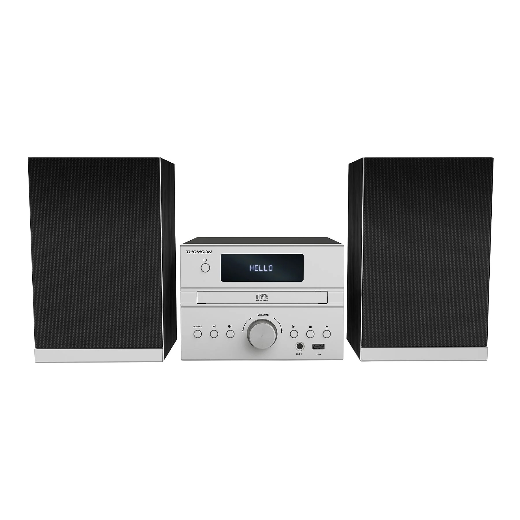Microcadena Thomson MIC122BT Home Audio Micro System 50W Bluetooth CD/MP3/USB