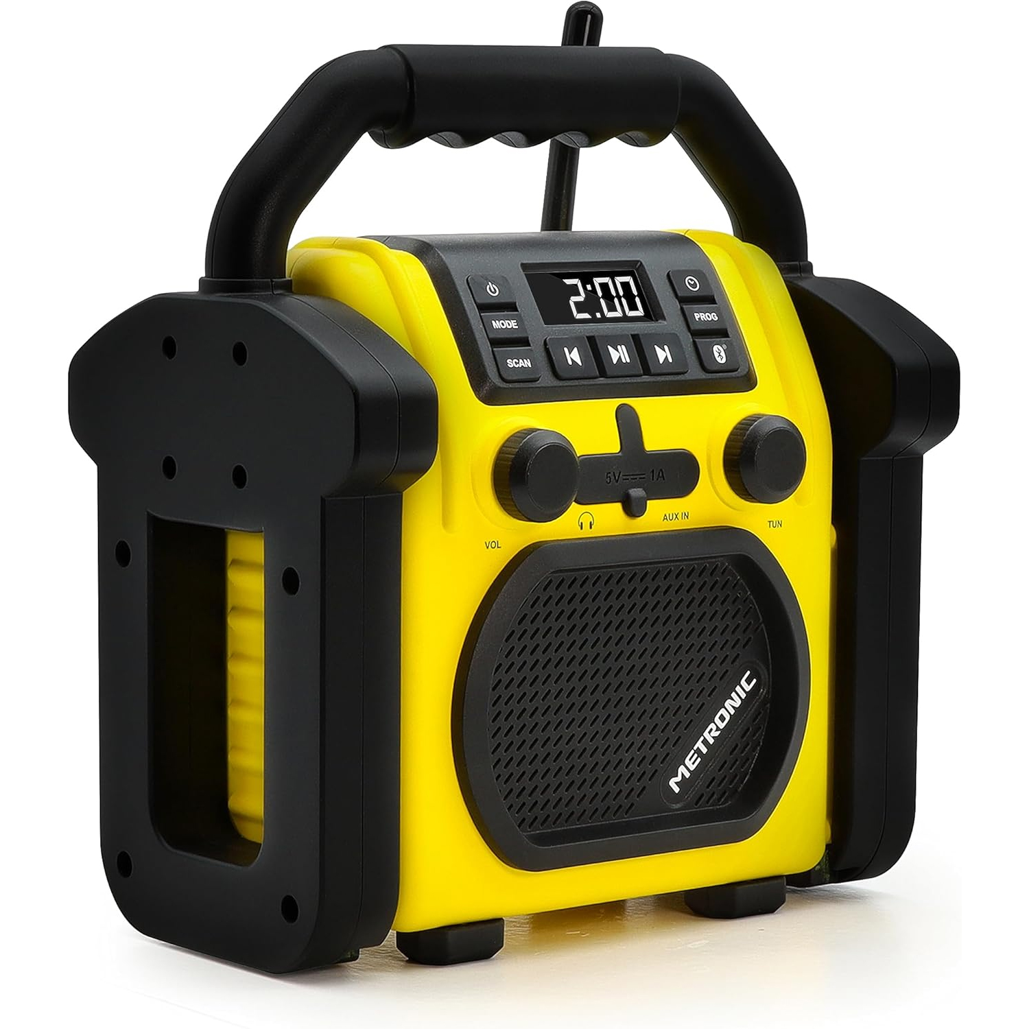 Radio Metronic 477217 Altavoz de Obra Bluetooth/FM 30W