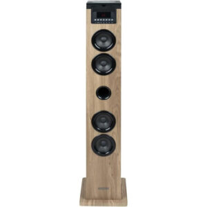 Torre de Sonido Thomson DS122CD Bluetooth con Reproductor de CD 60 W Madera