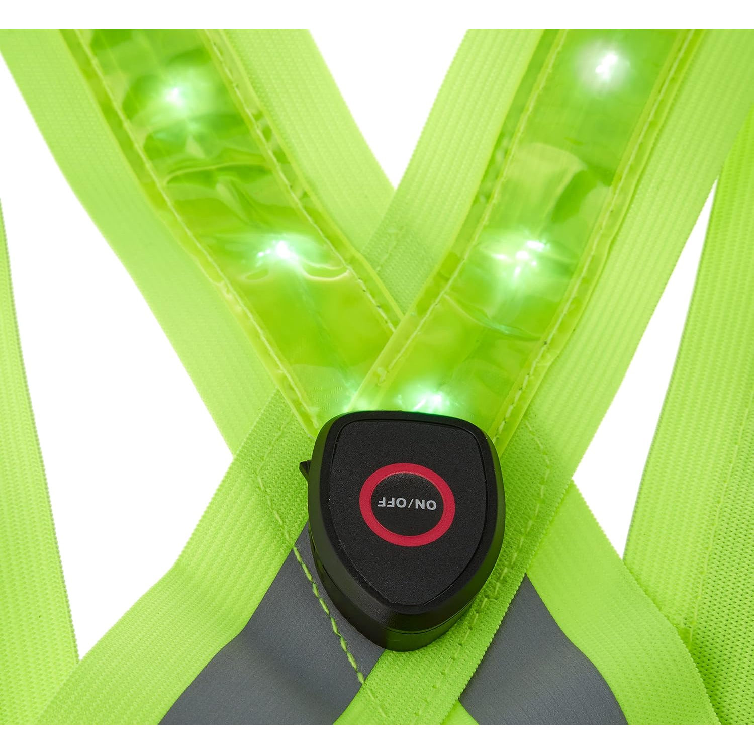 Quick Media Cuerpo/Chaleco con Luces LED Reflectantes con Carga USB para Scooter - Imagen 3