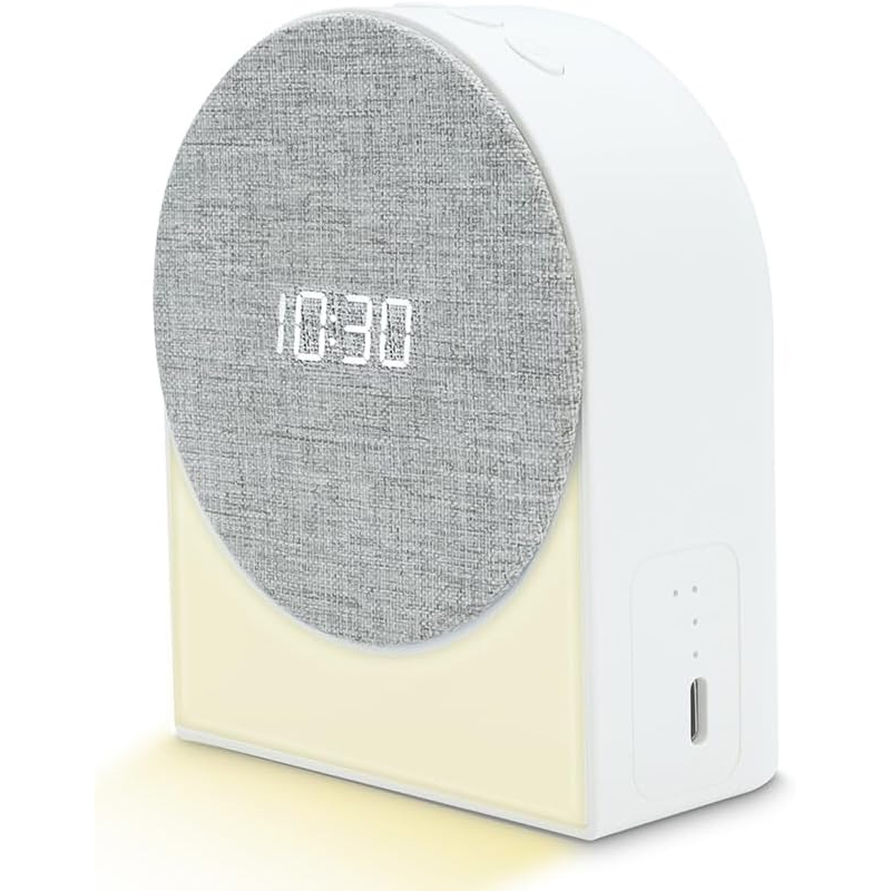 Despertador Mooov 477355 Luminoso 4 en 1 con Ruido Blanco Altavoz 5W - Imagen 3