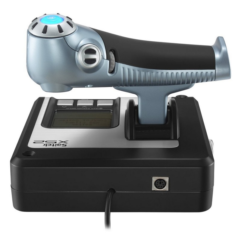 Logitech G Saitek X52 Flight Control System Sistema de Control de Vuelo Usado * - Imagen 5