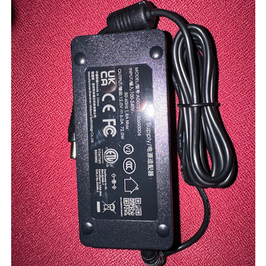 Cargador original para NAS externo Ugreen NASYNC DH4300 PLUS de 4 bahías 120 TB