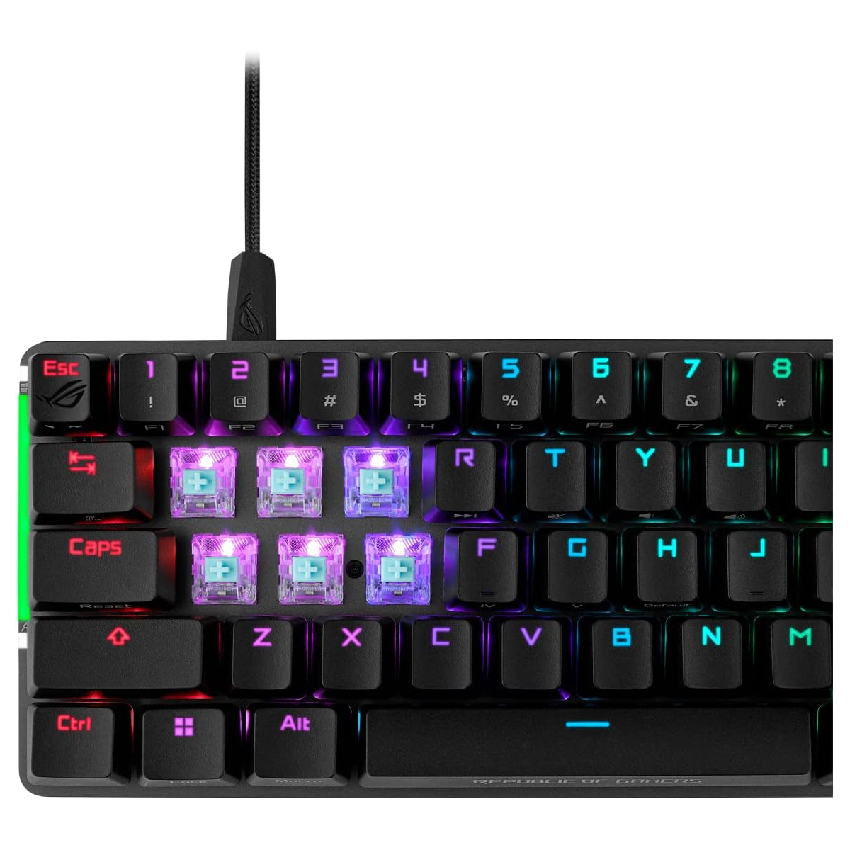 Teclado Mecánico Gaming ASUS ROG Falchion Ace RGB USB ROG NX Español *Sin tapa* - Imagen 4