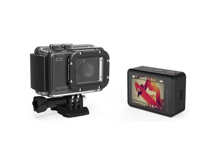 Pack Cámara de acción CX Activeon con Wi-Fi + Palo selfie aluminio + Software - Imagen 8
