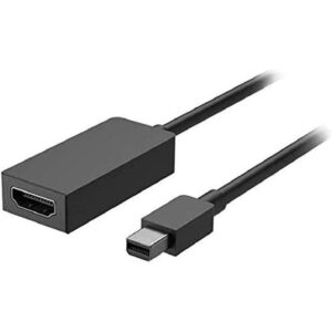 Microsoft EJU-00006 adaptador de cable de vídeo Mini DisplayPort HDMI Negro