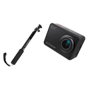 Pack Cámara de acción CX Activeon con Wi-Fi + Palo selfie aluminio + Software