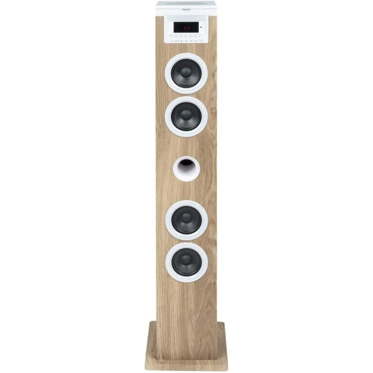 Torre de Sonido THOMSON DS121CD con Reproductor de CD 60 W Madera