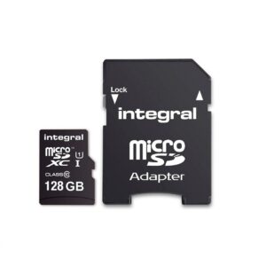 Tarjeta Memoria Integral Micro SDXC de 128 GB (Clase 10) (NUEVO)
